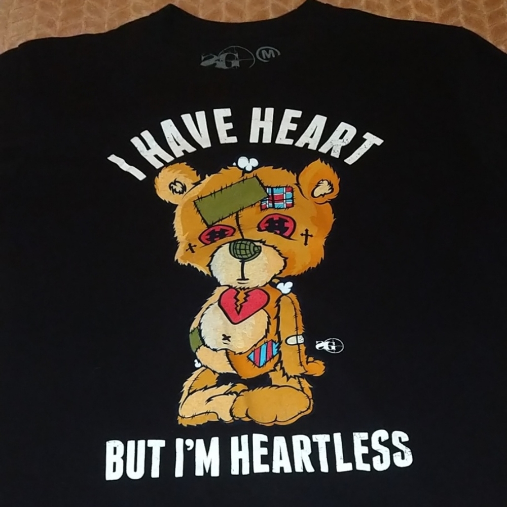 Heartless snipergang medium black tee